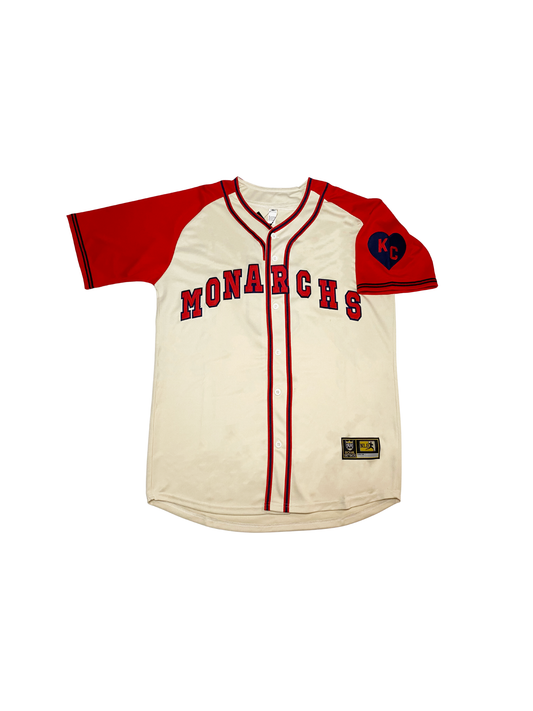 Monarchs Block Letters NLB Jersey