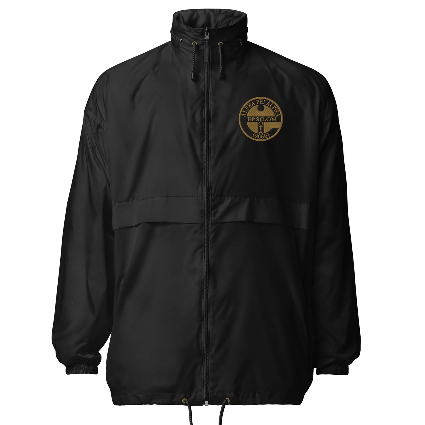 Epsilon Iota Chapter Packable windbreaker w/Hood
