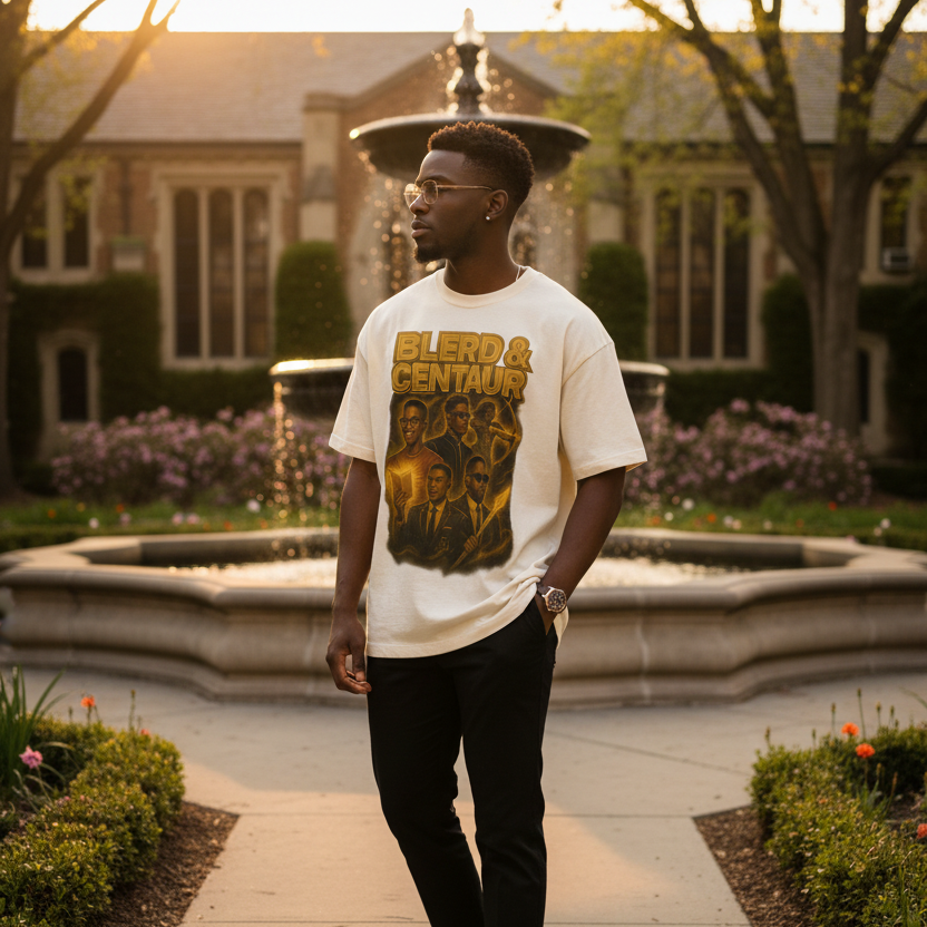 BLERD & CENTAUR Oversized Tee