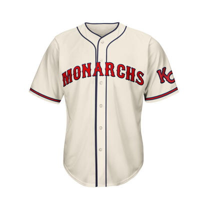 Monarchs Block Letters NLB Jersey