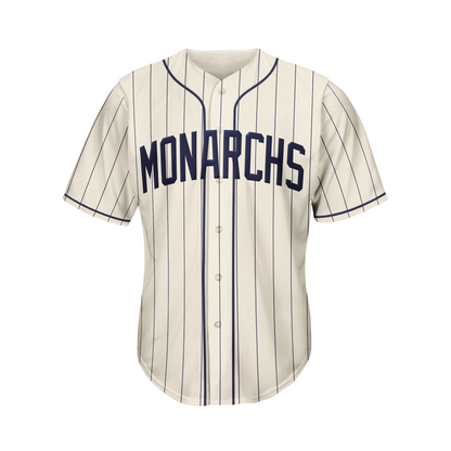 Monarchs Block Letters NLB Jersey