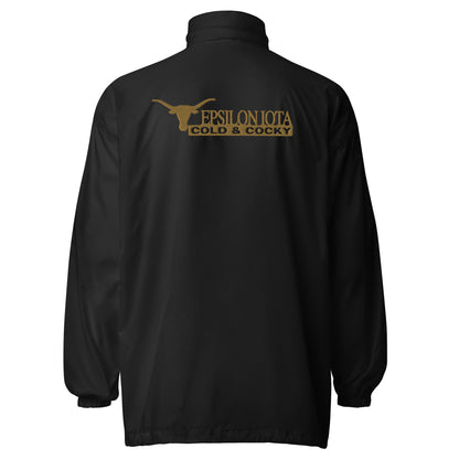 Epsilon Iota Chapter Packable windbreaker w/Hood