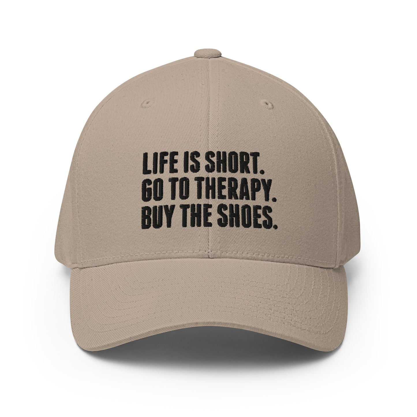 Life is Short Structured Dad Hat