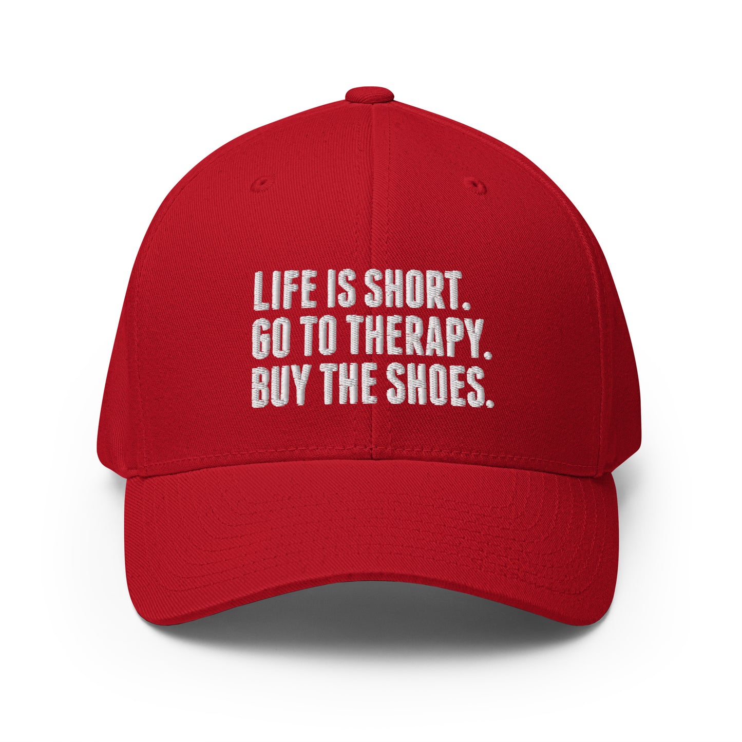 Life is Short Structured Dad Hat