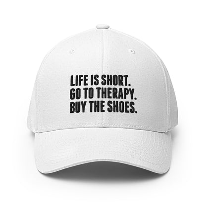 Life is Short Structured Dad Hat