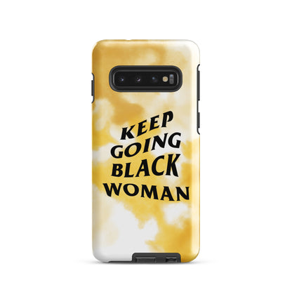 Keep Going Black Woman Tough case for Samsung®