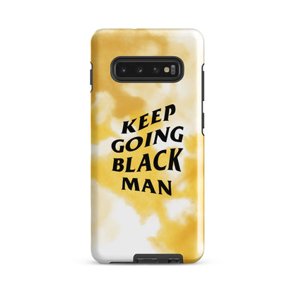 Keep Going Black Man Tough case for Samsung®