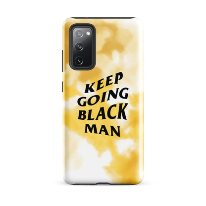 Keep Going Black Man Tough case for Samsung®