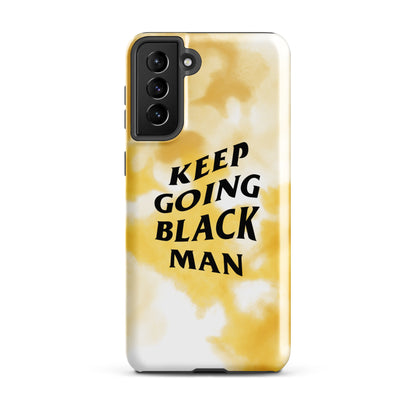 Keep Going Black Man Tough case for Samsung®