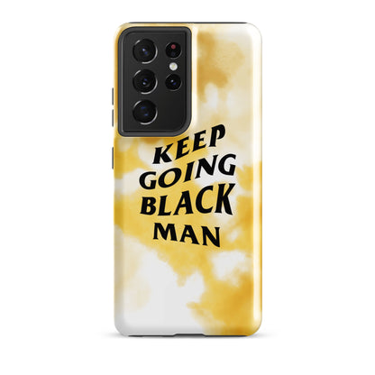 Keep Going Black Man Tough case for Samsung®