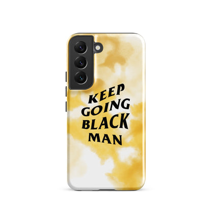 Keep Going Black Man Tough case for Samsung®