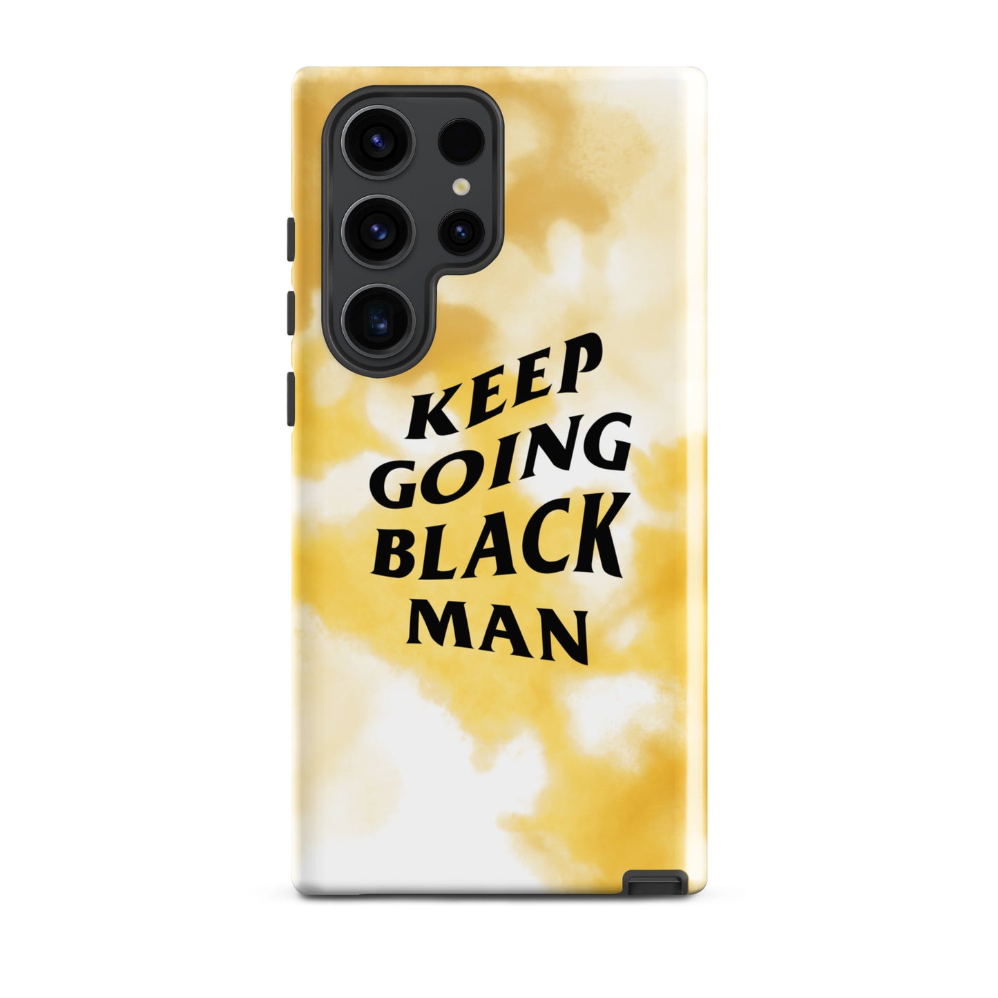 Keep Going Black Man Tough case for Samsung®