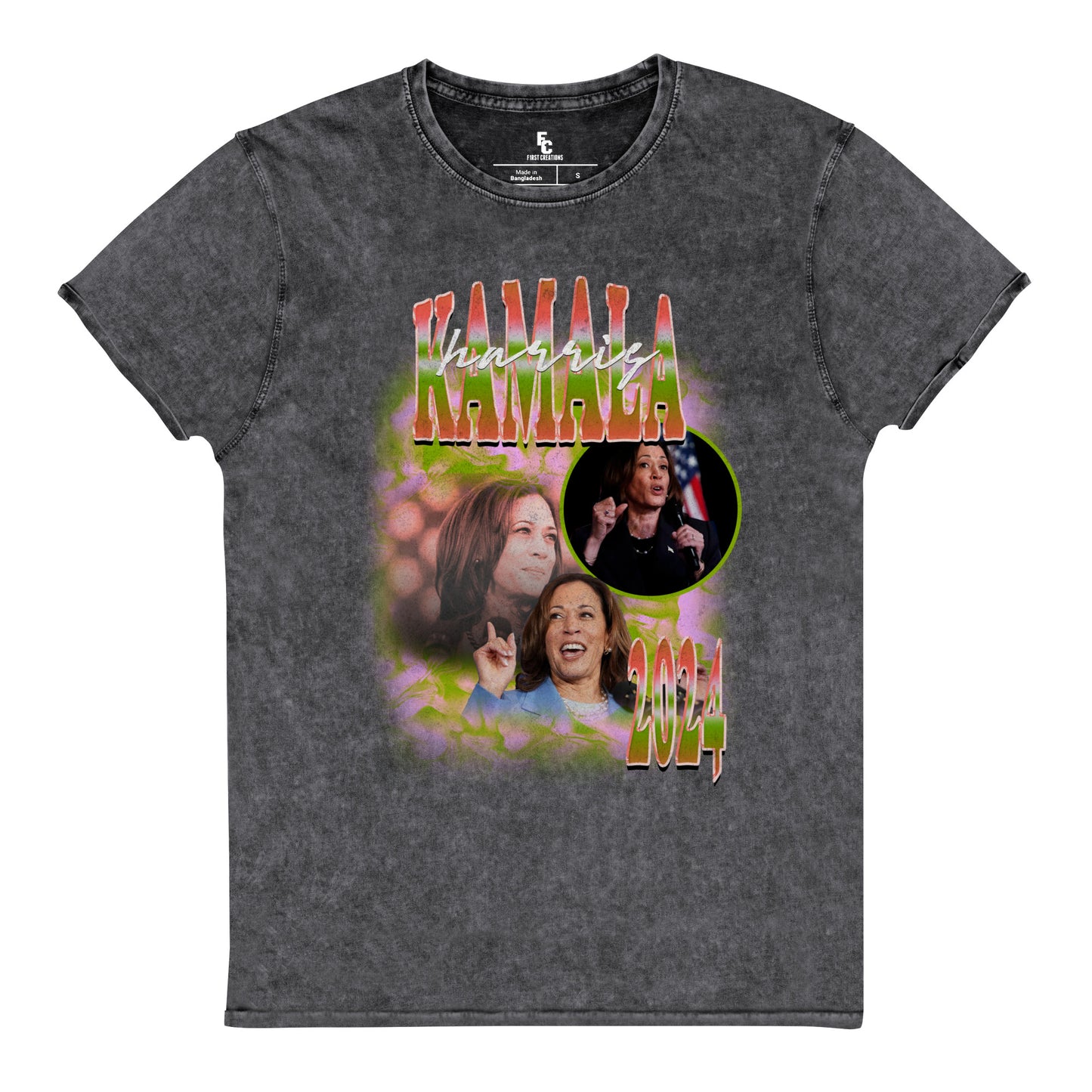 Kamala 2024 Denim T-Shirt