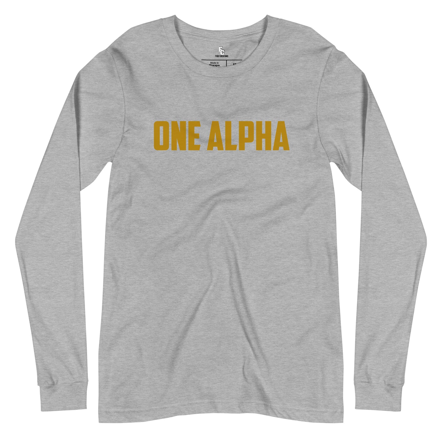 One Alpha Long Sleeve Tee