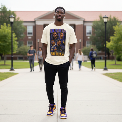 BLERD & BRUHZ Oversized Tee